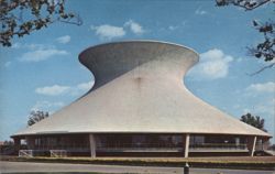 McDonnell Planetarium, Hyperboloid Concrete Structure Postcard
