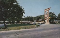 KO KO MOTEL, Modern Sign, Joplin, MO Postcard