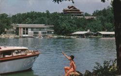 TAN-TAR-A Resort, Main Restaurant, Marina, Windward Tradewinds Postcard