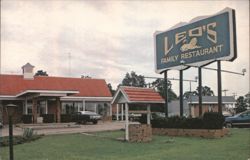 Leo's Family Restaurant - Warrenton, MO Postcard