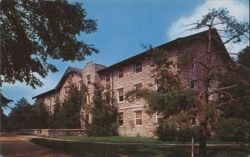 Copley-Thaw Men's Dormitory, Park College Postcard