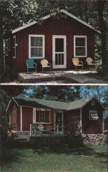 Sherwood Resort Cabins, Lake Of The Ozarks Postcard