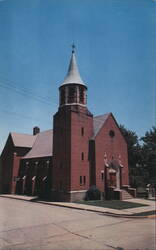 Evangelical Church, Jackson, MO Postcard