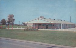 Borden's Motel, Completely Modern Postcard