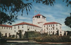 Herrmann Hall, Naval Postgraduate School, Monterey CA Postcard