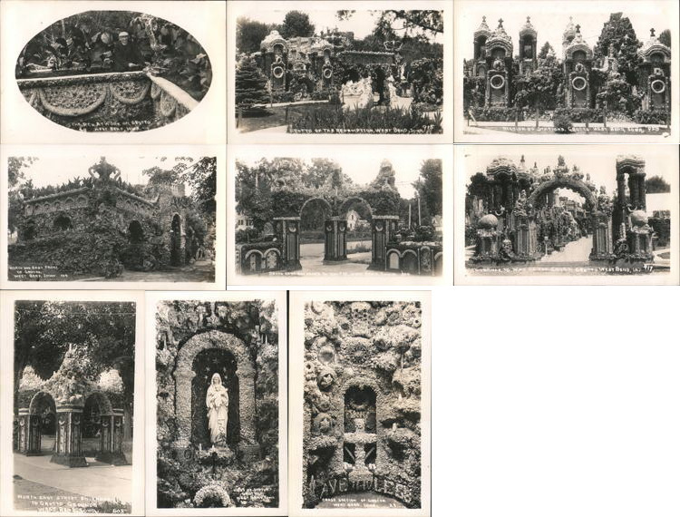 Set of 9: Grotto of the Redemption Views