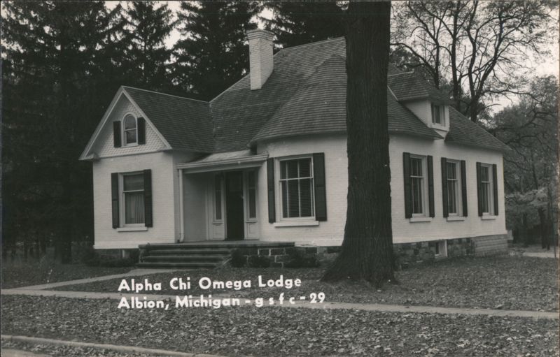 Alpha Chi Omega Lodge, Albion, MI Michigan