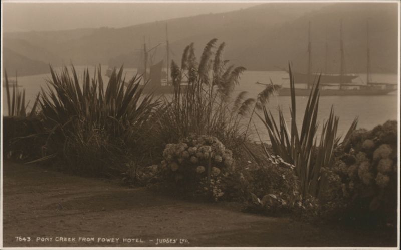 Pont Creek from Fowey Hotel England Cornwall