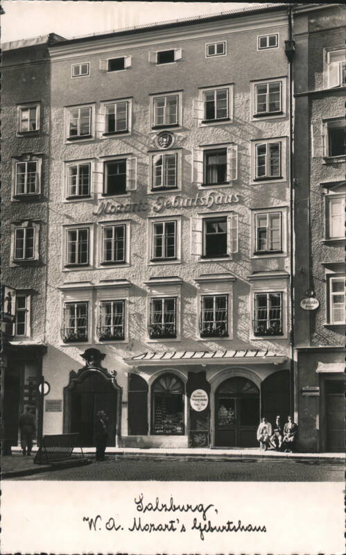 Salzburg, W. A. Mozart's Geburtshaus Austria