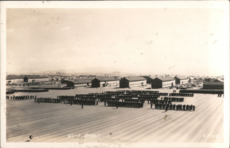 Camp Parks Military Formation & Barracks C.P. 112 Navy