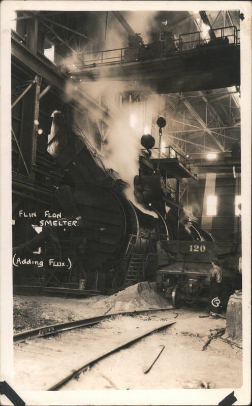 Flin Flon Smelter, Adding Flux MB Canada Manitoba