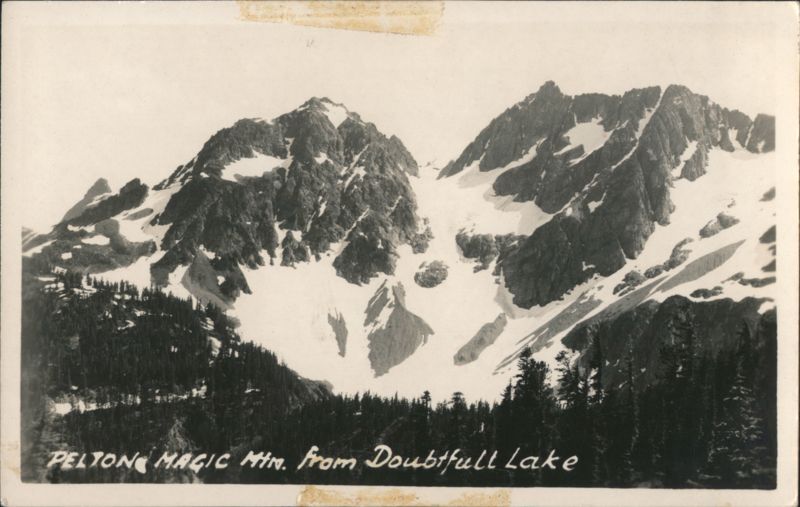 Peltone Magic Mtn. from Doubtfull Lake Washington