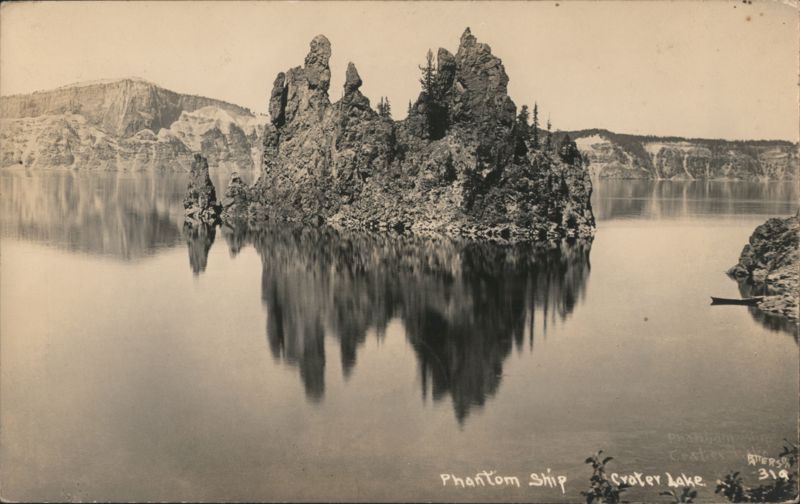 Phantom Ship Crater Lake Oregon Crater Lake National Park
