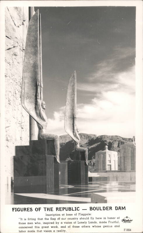 Figures of the Republic - Boulder Dam Boulder City Nevada