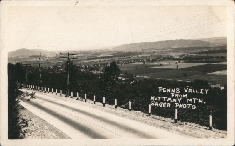 Penns Valley from Nittany Mtn. Pennsylvania Sager
