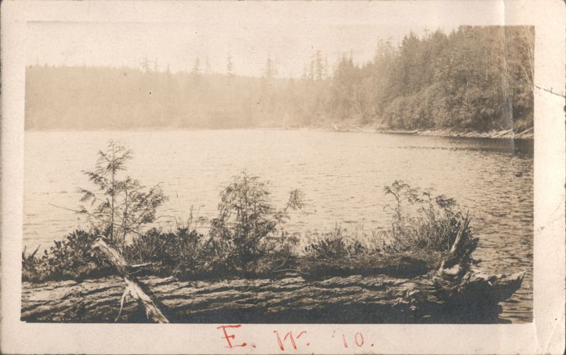 Wooded Lake Landscape, E.M. '10 Everett Washington