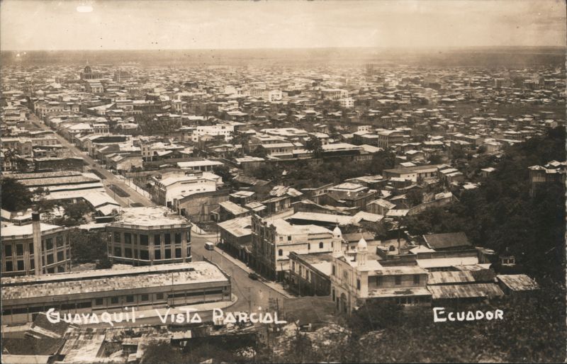 Guayaquil Partial View Cityscape Ecuador South America