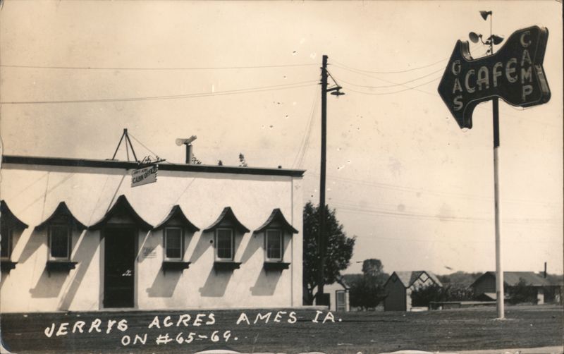 Jerry's Acres Cafe Camp, Ames, Iowa