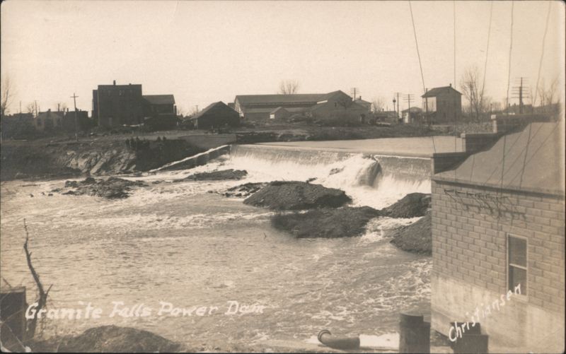 Granite Falls Power Dam Minnesota Christiansen
