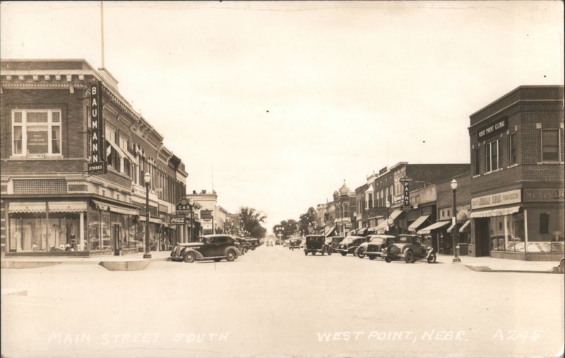 Main Street South, West Point Nebraska