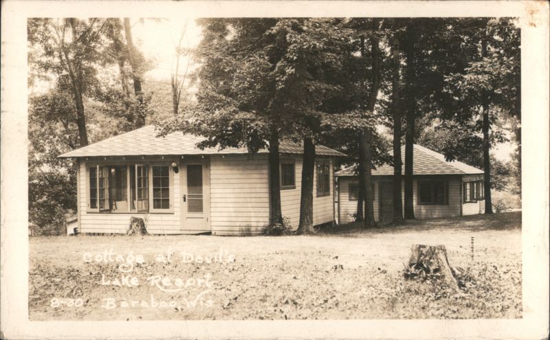 Cottage at Devil's Lake Resort, Baraboo WI Wisconsin