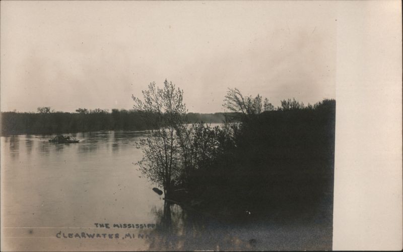 The Mississippi River at Clearwater, MN Minnesota