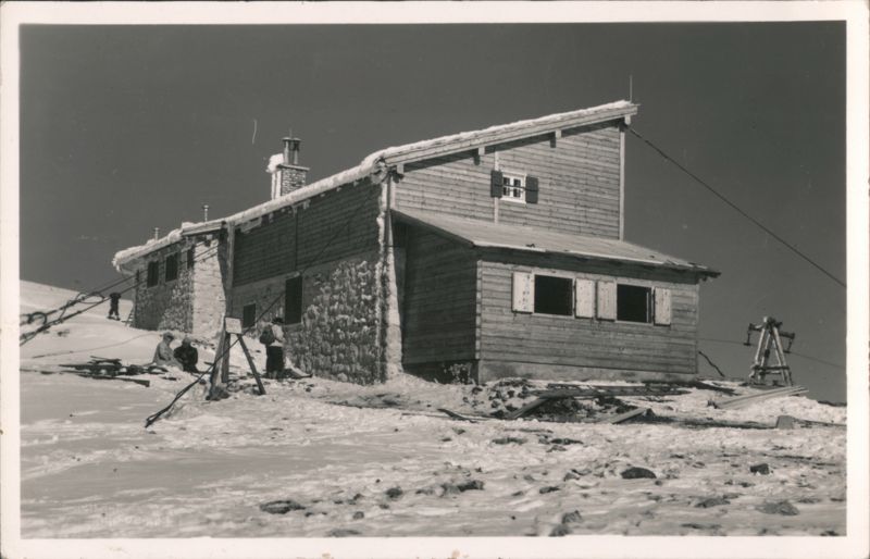 Fischerhütte Schneeberg Opening Celebration 1953 Austria