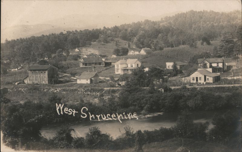 West Spruce Pine, Across North Toe River North Carolina