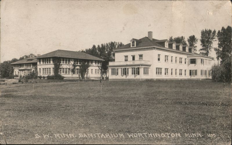 S. W. Minn. Sanitarium, Worthington, MN Minnesota