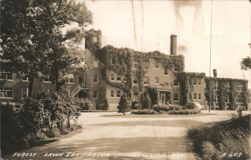 Forest Lawn Sanitarium, Jefferson, WI Wisconsin