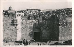Damascus Gate, Jerusalem Postcard