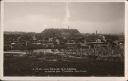 Aleppo General View, Citadel, Muslim Cemetery Postcard