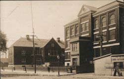Sherman School, 51st and Morgan St, Chicago Postcard