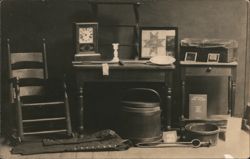 Lincoln Relics. Anstott Collection Postcard