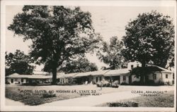 Motel Lloyd, US Highway 64, State 23, Air Cooled Postcard