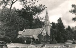 Little Church of the Flowers, Forest Lawn Memorial Park Postcard