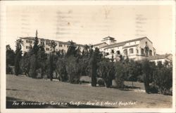 The Norconian - U.S. Naval Hospital, Corona, CA Postcard