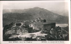 Meteora Monastery of St. Stephen Postcard