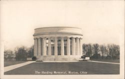 The Harding Memorial Postcard
