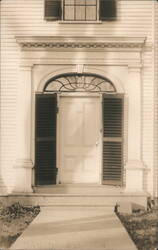 House Entrance 17B, David O'Brien, Maine Postcard