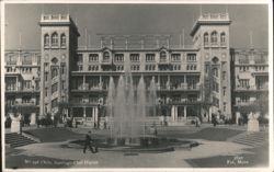 Santiago Club Hipico with Fountain Postcard
