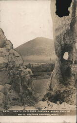 South Entrance Checker Board Canyon Postcard