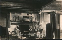 Lion Hotel Interior, Budleigh Postcard