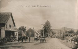 Water St. East St. Johnsbury, VT Rural Scene Postcard