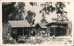Ghost Town Gold Mine - Knott's Berry Farm Postcard