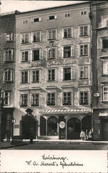 Salzburg, W. A. Mozart's Geburtshaus Postcard