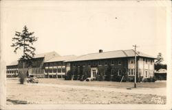 Nurses' Quarters and Hospital Postcard