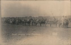 Army Maxim Gun Platoon Postcard