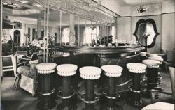 Bar – Cabaret – Dancing „EXTASE” Interior, Amsterdam Postcard