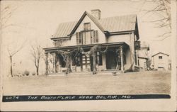 The Booth Place near Bel Air, MD Postcard